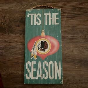 Washington Redskins “‘tis the season” Christmas Decor
